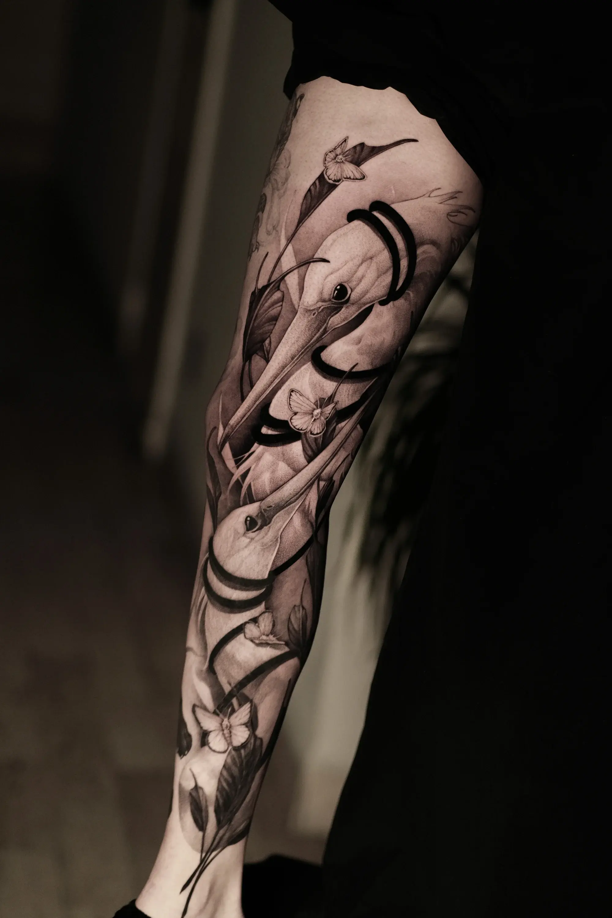 Tatuaje blackwork — pieza 9